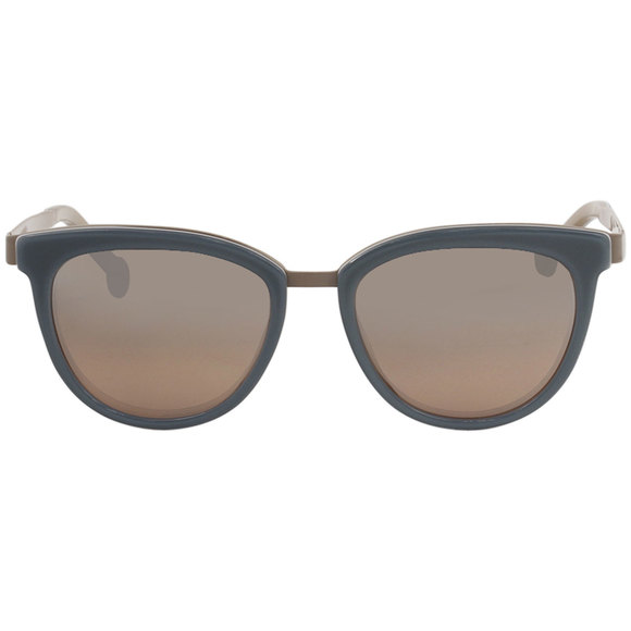 Carolina Herrera Women's Full Rim Brown Cat Eye Sunglasses - Picture 3 of 4